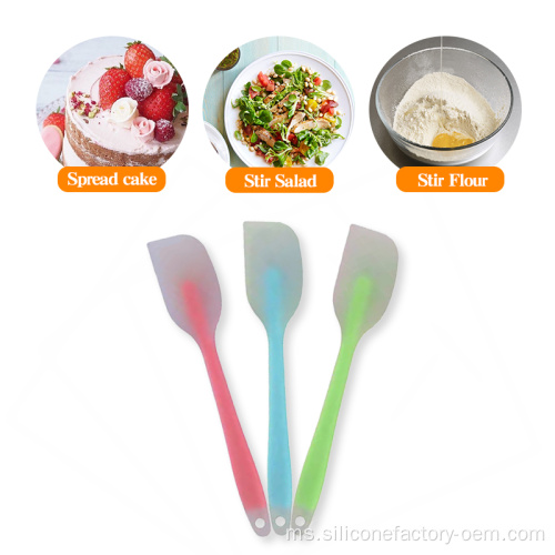 Makanan Gred Cake Krim Silicone Non-Stick Spatula
